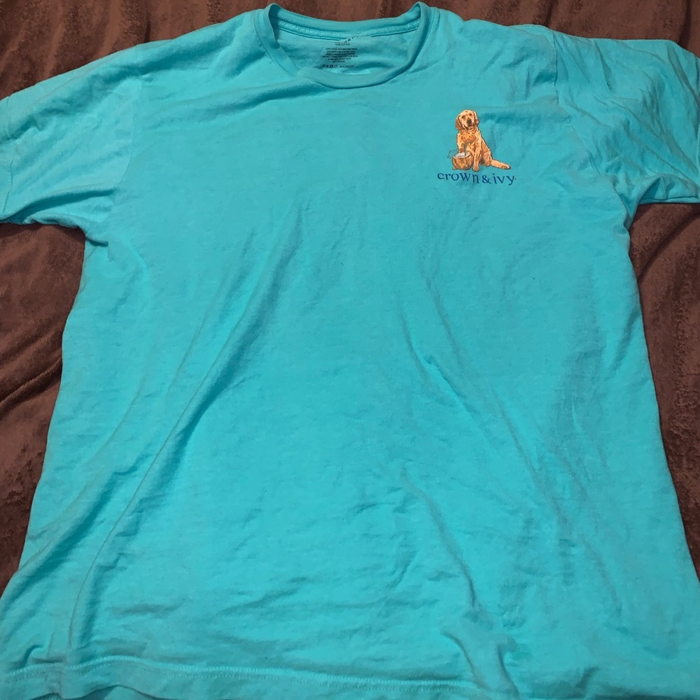 Unisex Crown & Ivy Short Sleeve Shirt ~ M